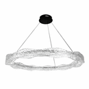 Підвісні люстри D-60 cm / D-80 cm Led 3000K-6000K Clear+Black Ice 260118-100007060
