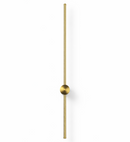 Бра лінійні з хвостиком Pipe Pin gold 4000К Н-60 см / Н-80 см / Н-100 cm 230718-100002352