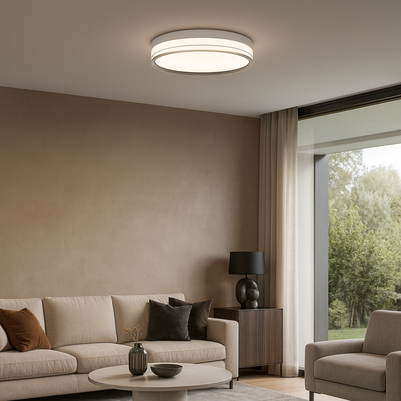 Світильник білий стельовий світлодіодний D-30 cm Led 24W White Luminar 251036-100006401