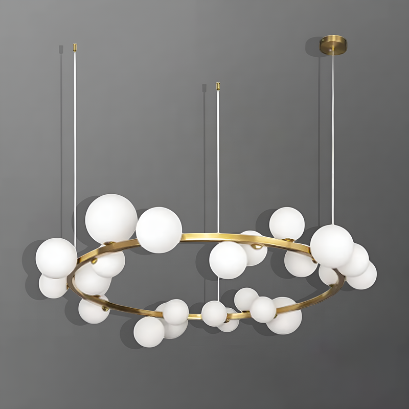 Люстра Bubbles G9x24 Gold + White 250431-100004588