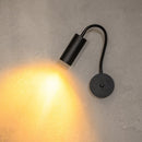 Настінний світильник чорний H-11 cm E27 Black Minimal 251141-100006586