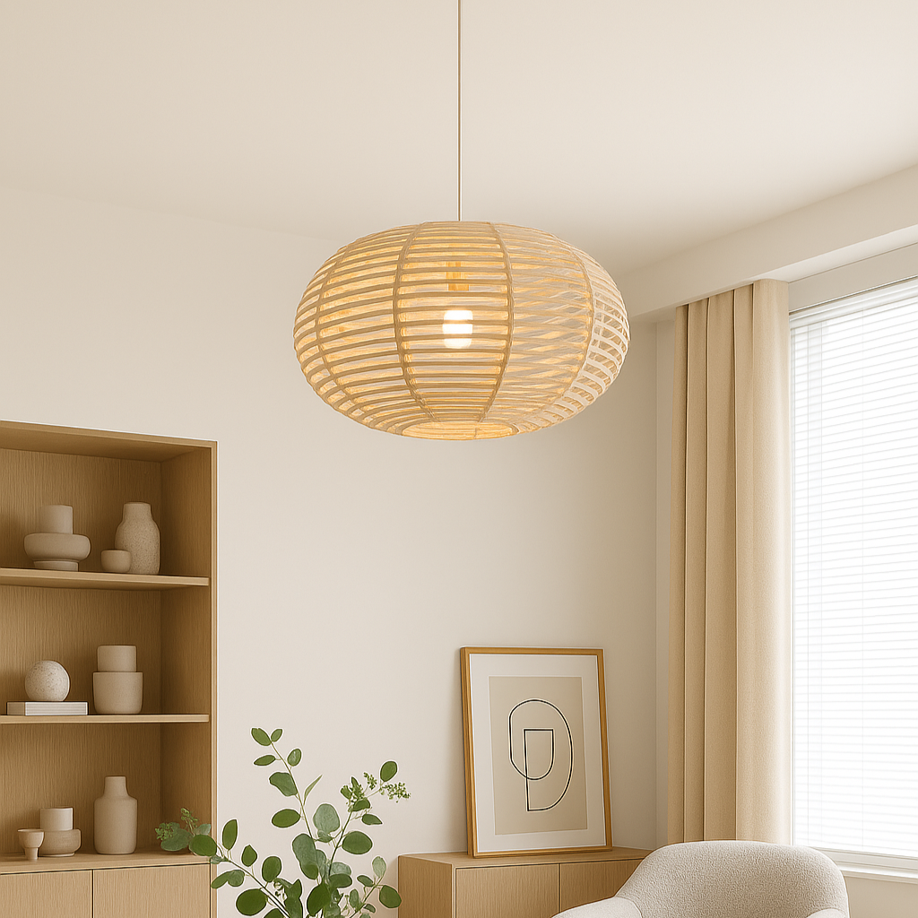 Люстра з ротангу D-40 cm / D-60 cm Е27 Earthlight 250510-100004677