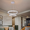 Люстра Double Crystal Rings 60 cm + 40 cm Chrome 250676-100005135