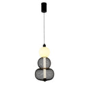 Підвісний світильник H-40 cm Led 6W 3000K Black+White Lattice 260131-100007196