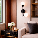 Настінний світильник чорний лівий / правий H-66 cm Led Black+White Turn 260319-100007696