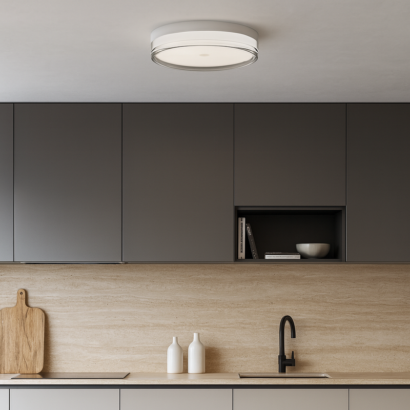 Світильник білий стельовий світлодіодний D-30 cm Led 24W White Luminar 251036-100006401