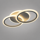 Люстра біла світлодіодна H-7 cm L-44 cm Led 60W White Double Rings 260575-100008004