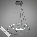 Люстра Rings Chrome з пультом 20+40+60 cm 100W 250942-100006112