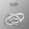 Люстра Triple Crystal Rings 65 cm + 45 cm + 25 cm Chrome 250676-100005145