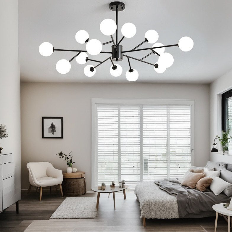 Люстри Berries 9/12/15 lamps Black + White 250118-100004039