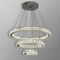 Люстра Triple Crystal Rings 75 cm + 60 cm + 40 cm Chrome 250676-100005144