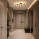 Люстра біла світлодіодна H-7 cm L-44 cm Led 60W White Double Rings 260575-100008004