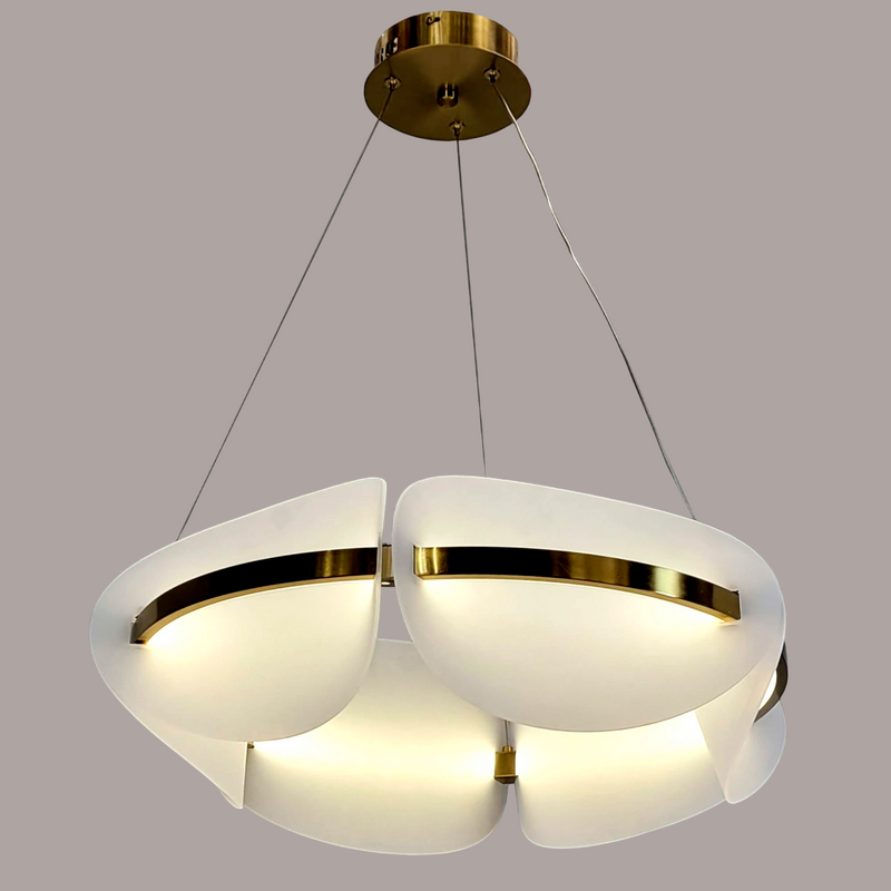 Люстра підвісна Chips D-56cm 28W 3000K Gold+White 250535-100004984