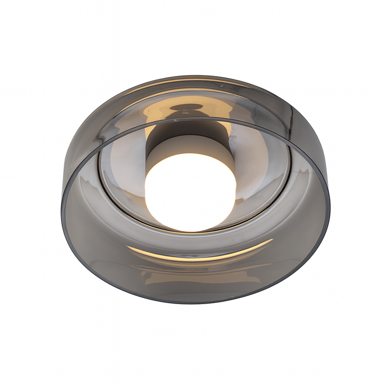 Стельовий світильник з димчастим плафоном D-23 cm Led 5W Smoke Dome Lamp 251036-100006404