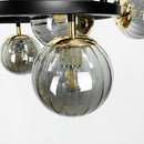 Люстра Modo W-60 см Н-40-140 см Е27*8 Black + Gold 231118-100002747