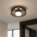 Стельовий світильник з димчастим плафоном D-23 cm Led 5W Smoke Dome Lamp 251036-100006404