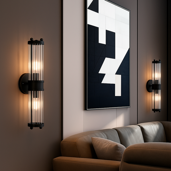 Бра Torch 2 Lamp H-46cm E14 Black 250558-100004919