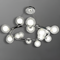 Підвісний світильник Modo clear bubble D-75 см 15xG9 Chrome + Clear 250418-100004371