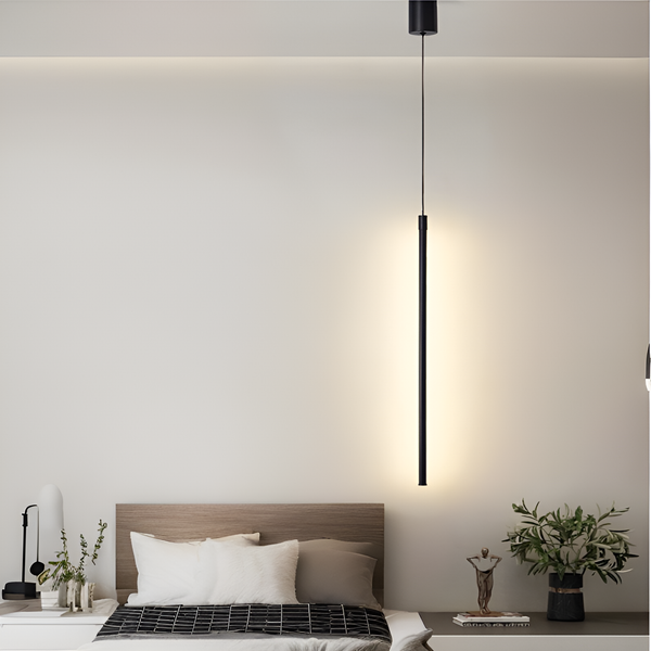 Світильники підвісні чорний D-60 cm 4000K H-60 cm Led 7W / H-80 cm Led 10W / H-100 cm Led 16W Black Pipe 241258-100003995