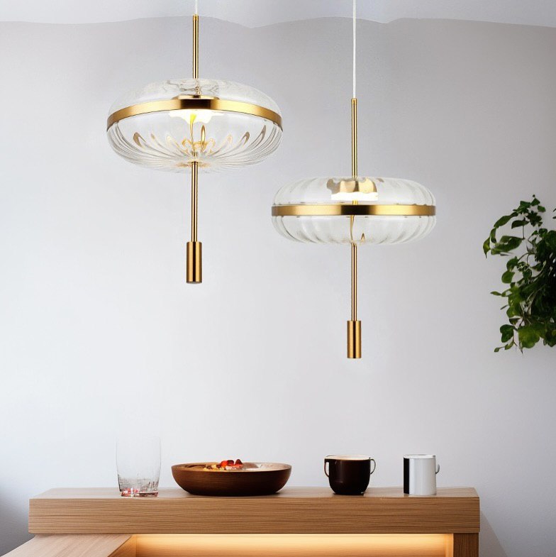Підвісний світильник золотий D-35 cm Led 5W Gold Elegance ball 241122-100003937