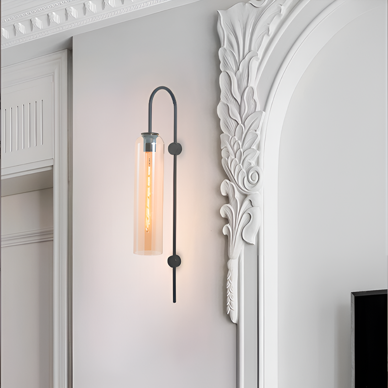 Настінний світильник LumiTower Float Е27 Н-72cm Black 250577-100004877