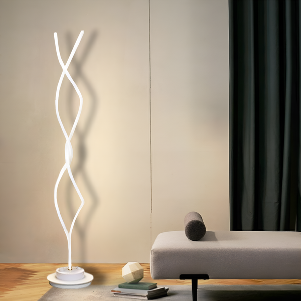 Напольний торшер Spiral 76W H-145cm White 250476-100004495