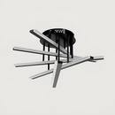 Стельовий світильник Geometry D-60cm / D-80cm Led 3000K-6000K Black 250218-100004139
