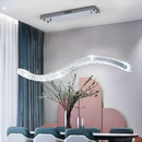 Люстра підвісна Wave L-80cm Chrome 21W 250535-100005004