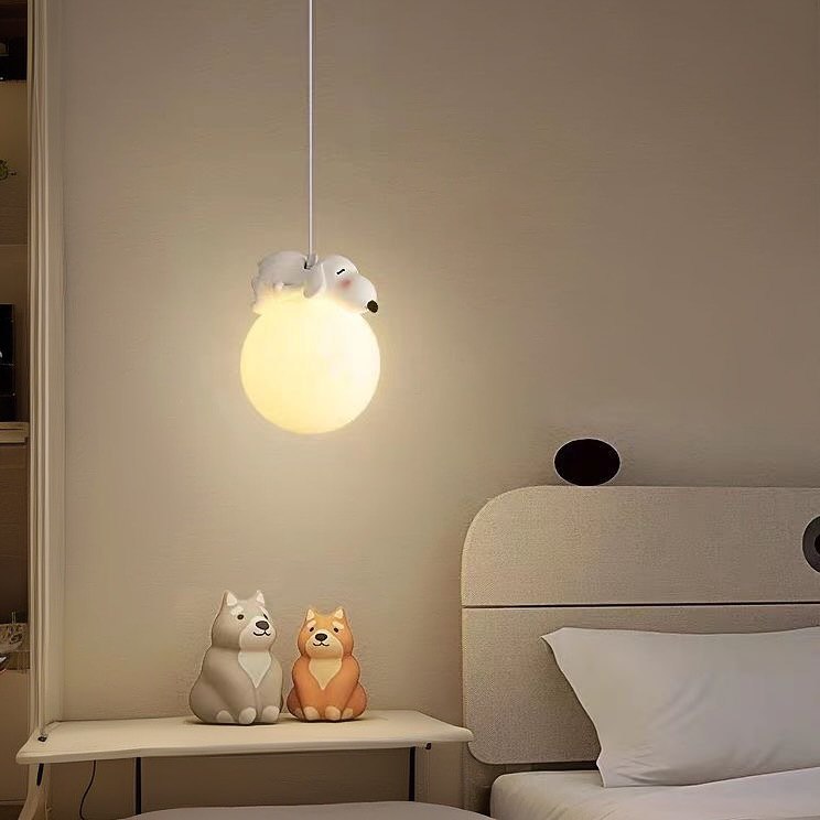 Підвісний світильник Dog Pet D150 1xG9 White + Grey 250131-100004073