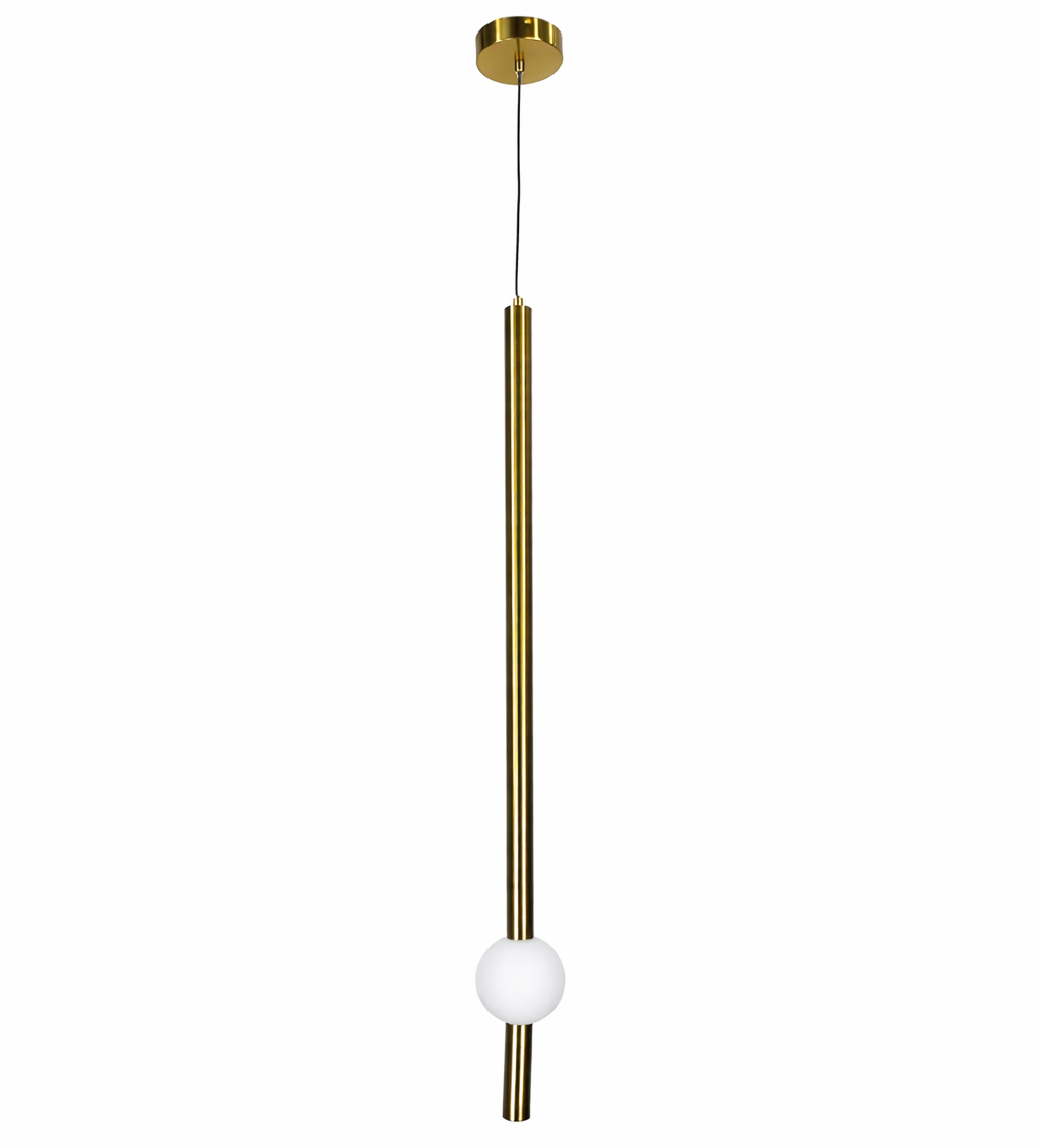 Підвісний світильник золотий H-60cm / H-90cm Led 4000К Gold Elegant Tube 250618-100005156