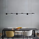Люстра видовжена чорна L-150 cm Led 48W 3000K-6000K Black Ray Boshi 240622-100003417