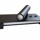 Настінний світильник чорний з вимикачем на корпусі H-8 cm Led 10W 4200K Black Vadud 250160-100004020