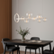 Люстра підвісна Bubbles L-90cm G9х7 White +Clear 4000K 250618-100005068