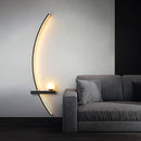 Настінні світильники чорні L-60 cm / L-100 cm Led 12W 4000K Right / Left Black 250918-100002076