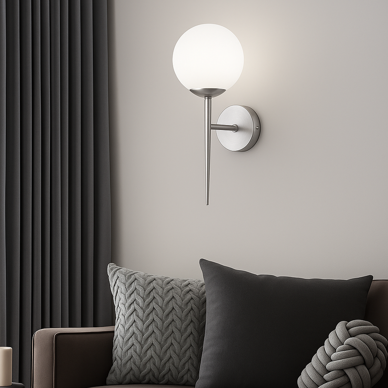 Бра Faro Bollo Chrome E27 Н-33cm 250576-100004738
