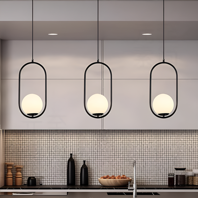 Підвісний світильник Faro Bollo Black E14 250563-100004807
