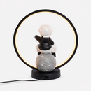 Настільна лампа з оригінальним плафоном H-33 cm Led 4W Black Astronaut 260240-100007504