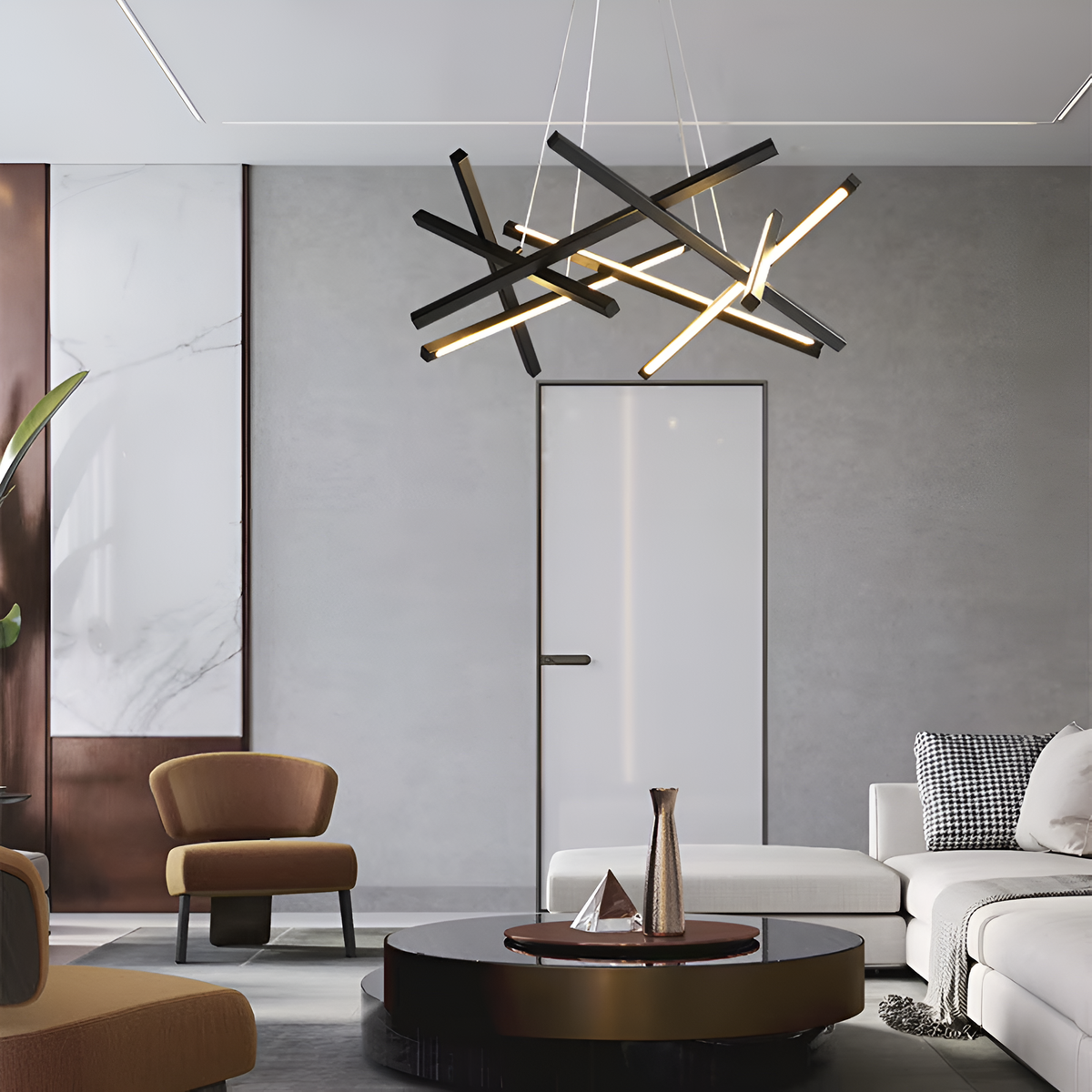 Люстра Geometry D-90cm / D-105cm Black 250518-100004773