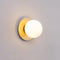Настінний світильник Ball ceiling D180 1xG9 Gold + White DS-Design 240358-100003127