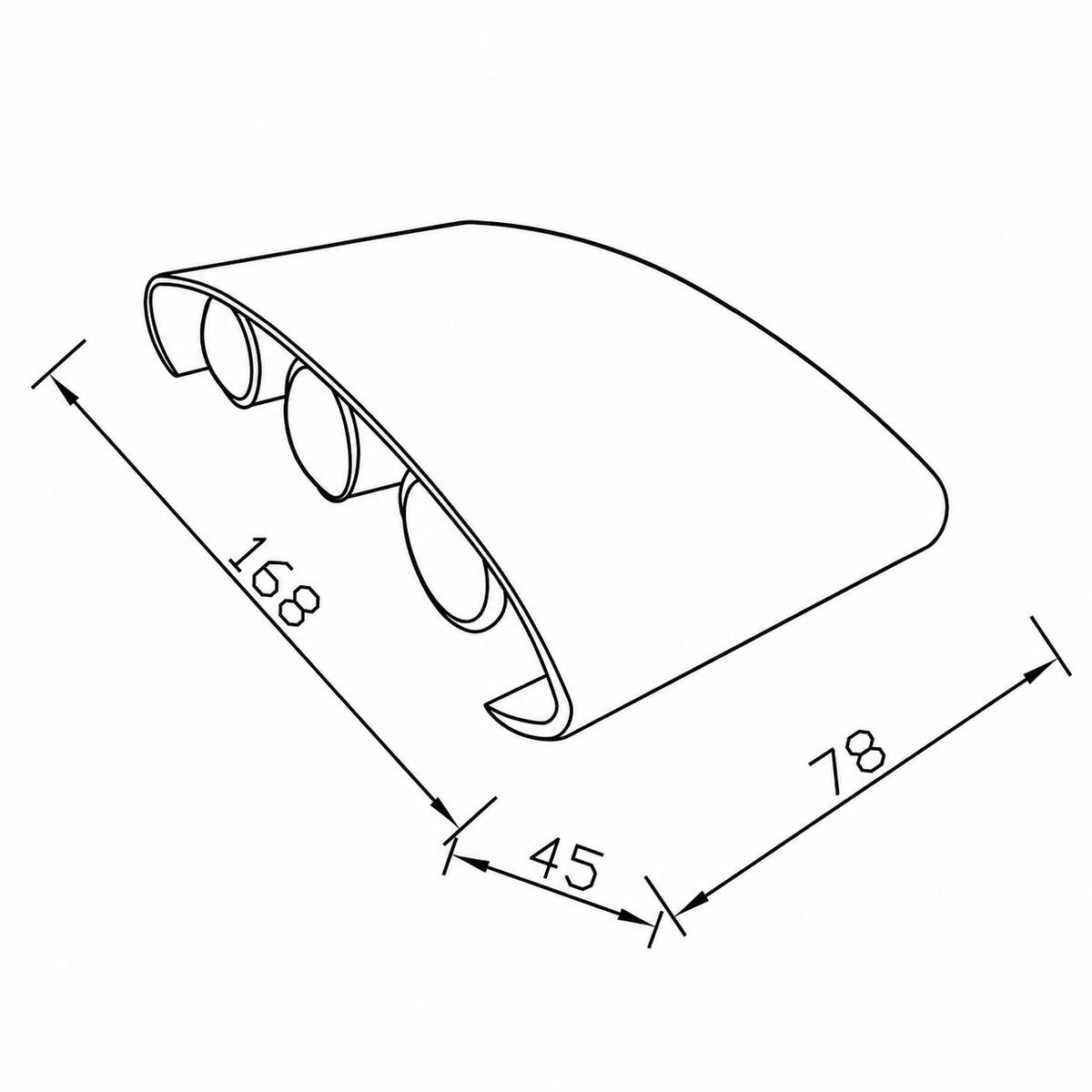 Настінний сірий вуличний світильник Led 6W IP54 3000K Grey Delia 260619-100008187