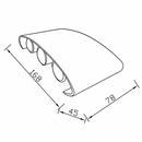 Настінний білий вуличний світильник Led 6W IP54 3000K White Delia 260619-100008186