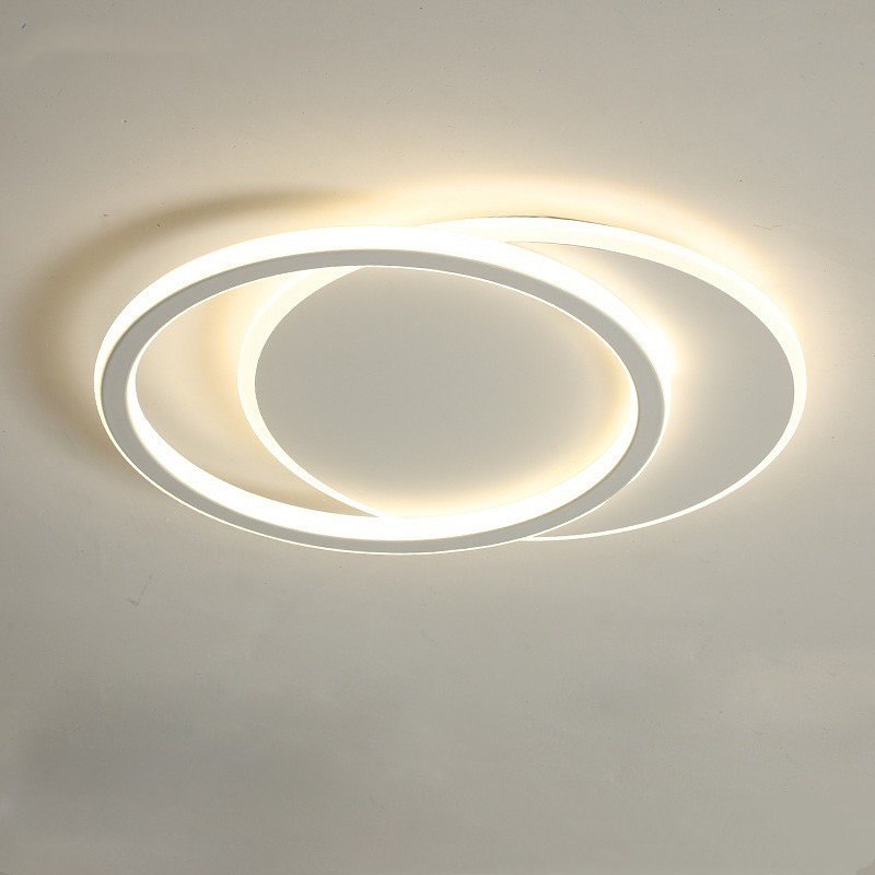 Стельовий світильник Double geometry L475 Led 80W 3000K 4000K 6000K White 240675-100003375