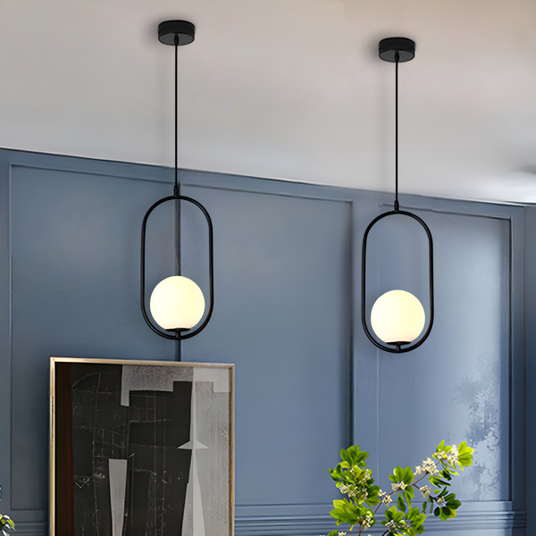 Підвісний світильник Faro Bollo Black E14 250563-100004807