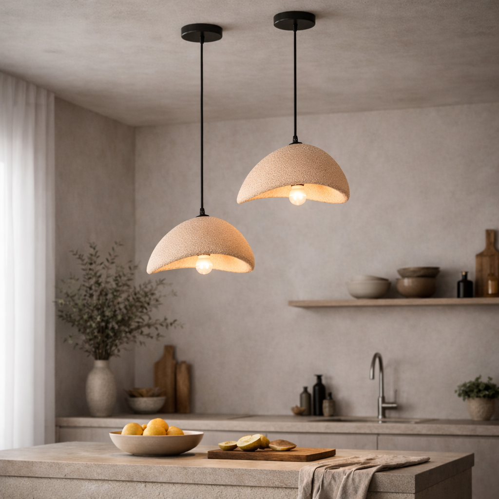 Підвісний світильник бежевий Wabi Sabi D-30 cm / 40 cm / 50 cm / 60 cm Е27 Beige 260431-100007812