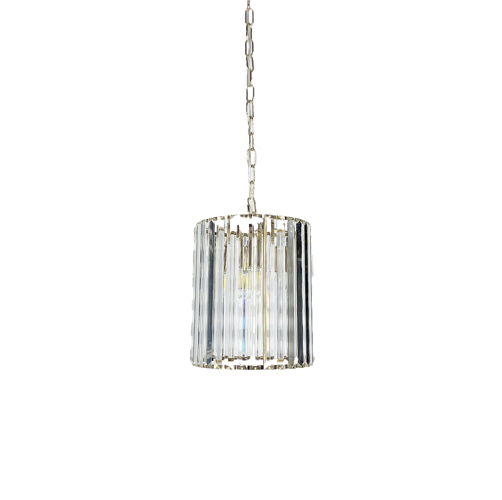 Люстра Кришталева Ланцюжок Crystal 3*E14 L-25 см 230818-100002473