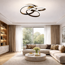 Стельова люстра чорна L-50 cm Led 60W 3000K-6000K Black Rings 260418-100007767