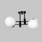 Люстра Faro Bollo L-60cm Е27х4 Black 250518-100004867