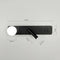 Настінний світильник чорниий з білим плафоном та спотом L-40cm Led+G9 Black Bollo 250918-100002070