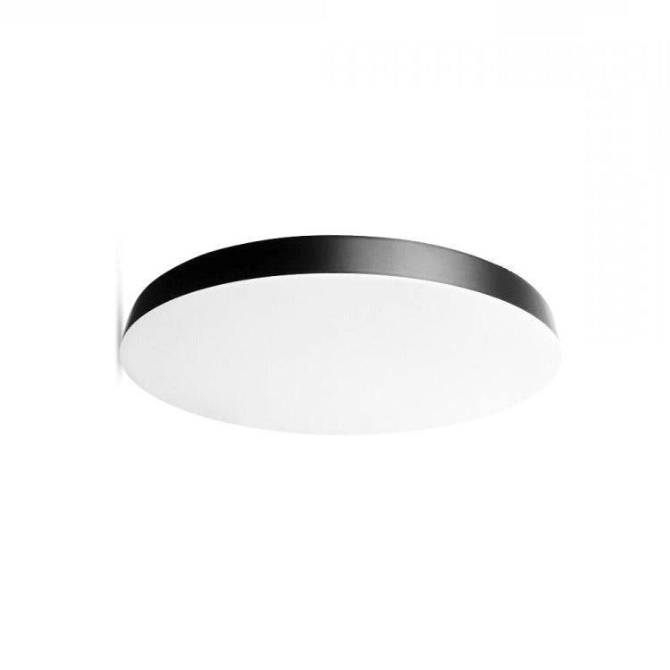 Стельові світильники чорні D-40 cm / D-50 cm H-4.7 cm Led 3000K-6000K Black Basic Round 260164-100007168