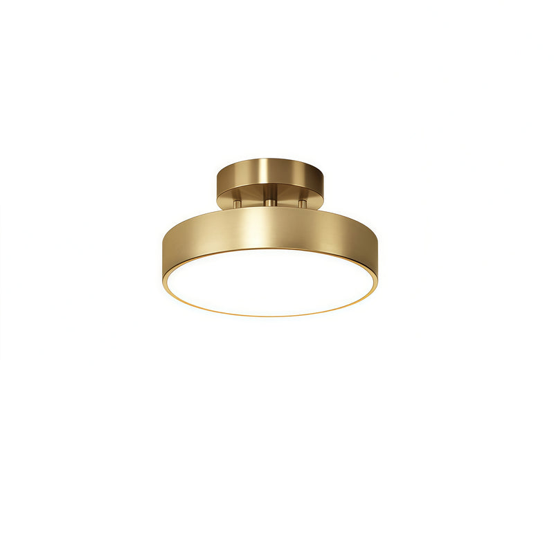 Стельовий світильник поворотний золотий LED Ceiling 18W D-20cm Gold Rondo 250977-100002066